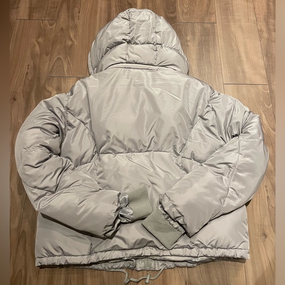 Gray Puffer Jacket - Picture 3 of 10